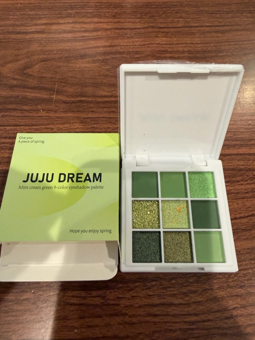 Target JUJU DREAM Green 9-Color Eyeshadow Palette